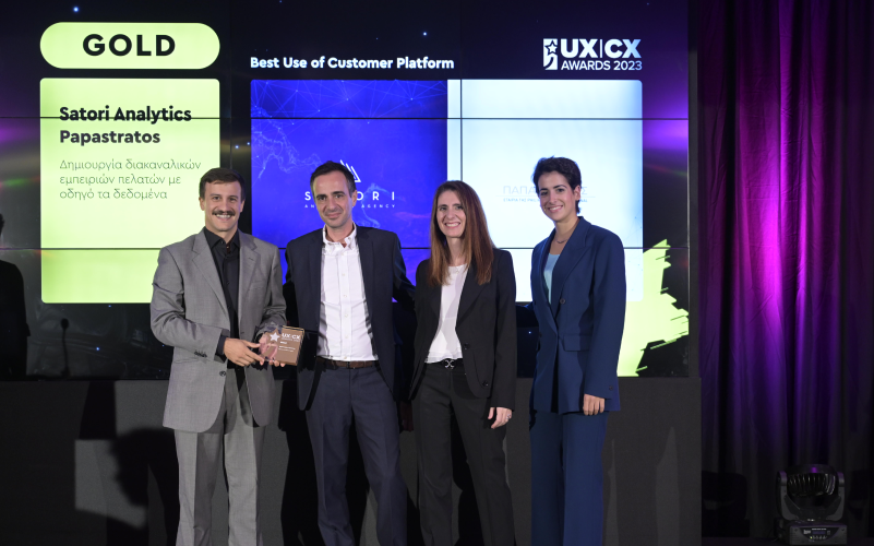 Celebrating Excellence: Satori Analytics' Success at the UX|CX Awards